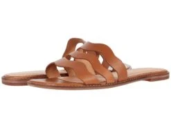 Madewell Joy Wavy Sandal In Leather