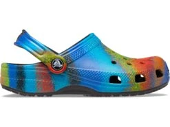 Crocs Kids Classic Tie-Dye Graphic Clog (Little Kid/Big Kid) -Nine West Shop 71m7obwszwL